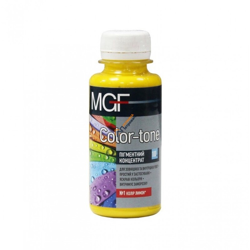 Концентрат пігментний MGF Color-tone 100 мл для внутрішніх робіт